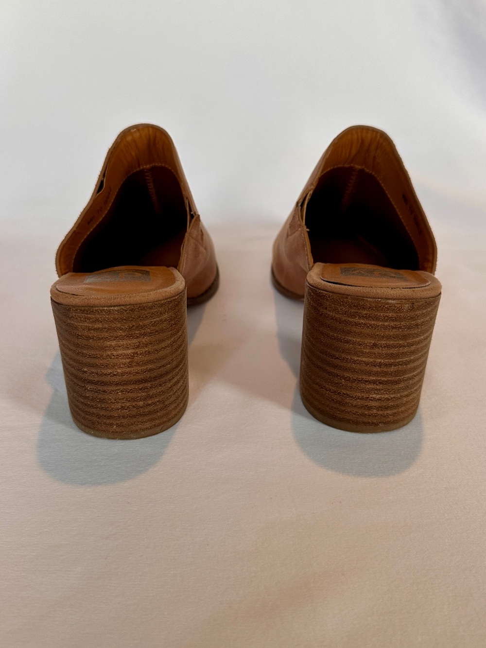 DV by Dolce Vita Tan Suede Pointed Toe Block Heel Mule - Picture 3 of 4